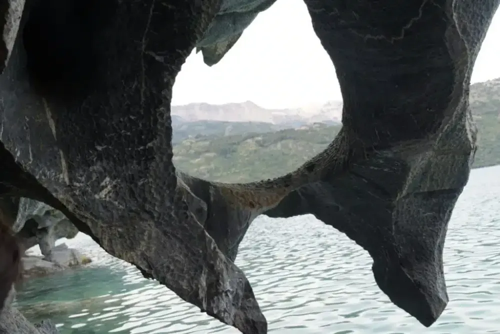 Capillas de Mármol en el lago General Carrera, vista 4