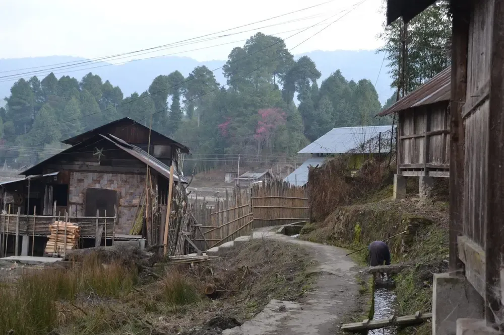 Aldea Hong en Ziro
