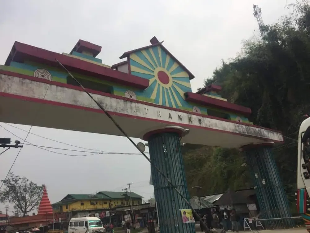 Puertas para entrar a las Auranachal Pradesh