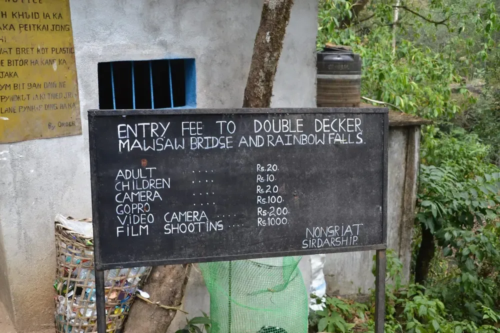 Precios detallados del double decker, mawsaw bridse y rainbow falls