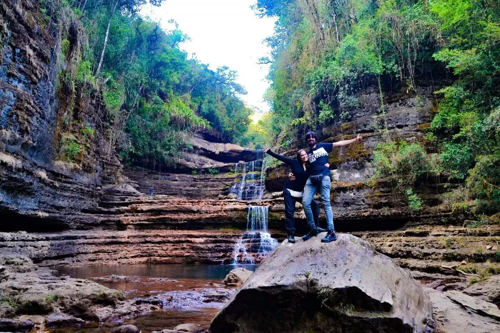 Disfrutando de la naturaleza de Meghalaya