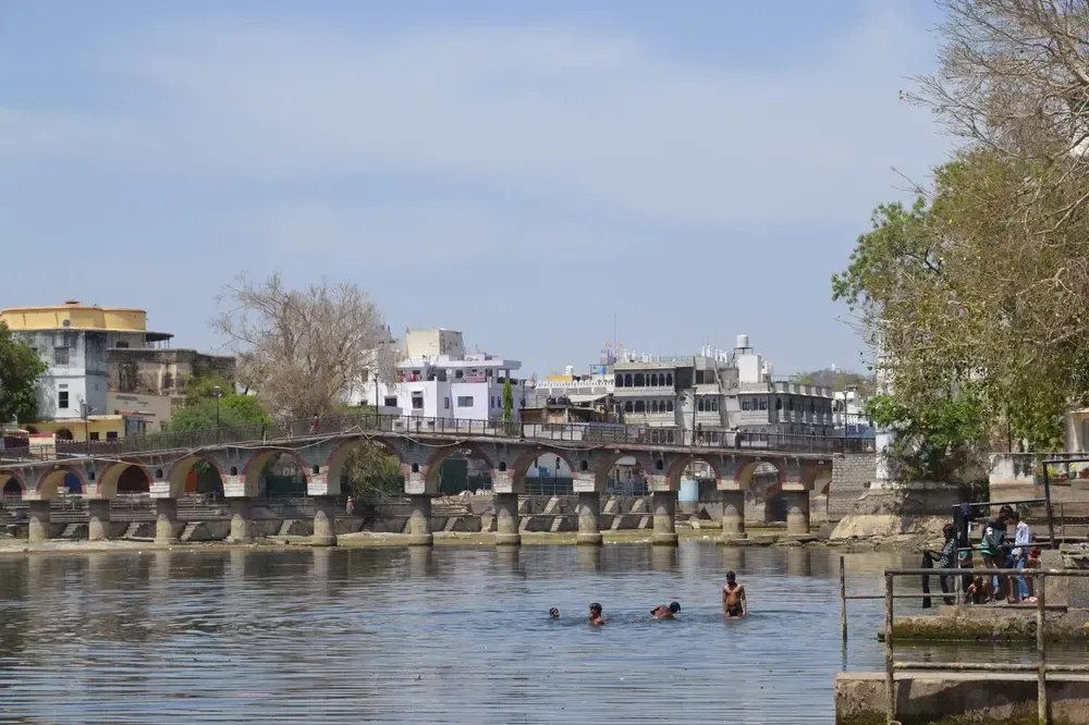 Vista desde los Ghats de Udaipur
