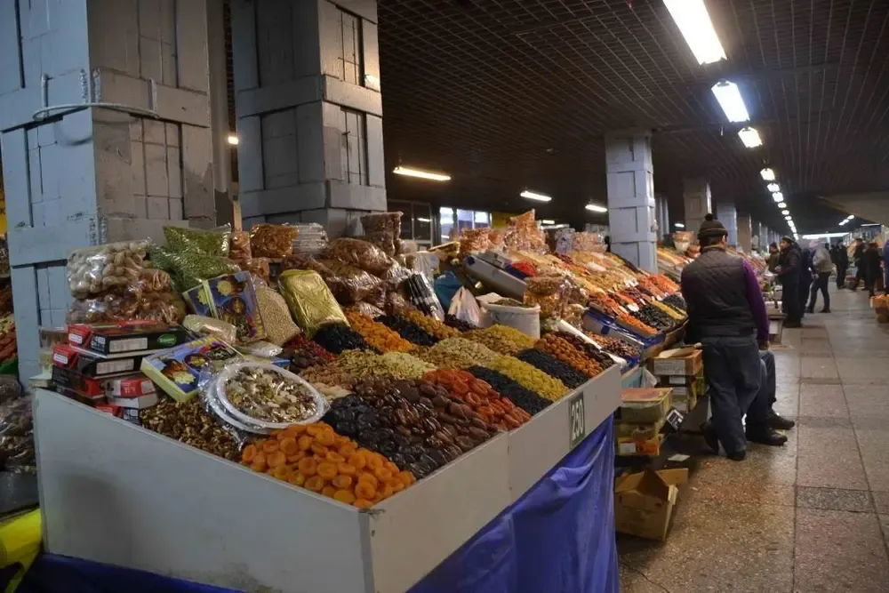 Puesto dentro del Green Bazar