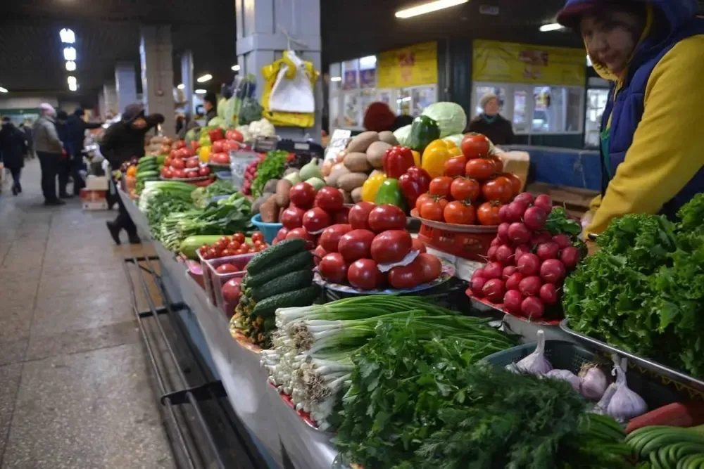 Frutas y verduras en Green Bazar