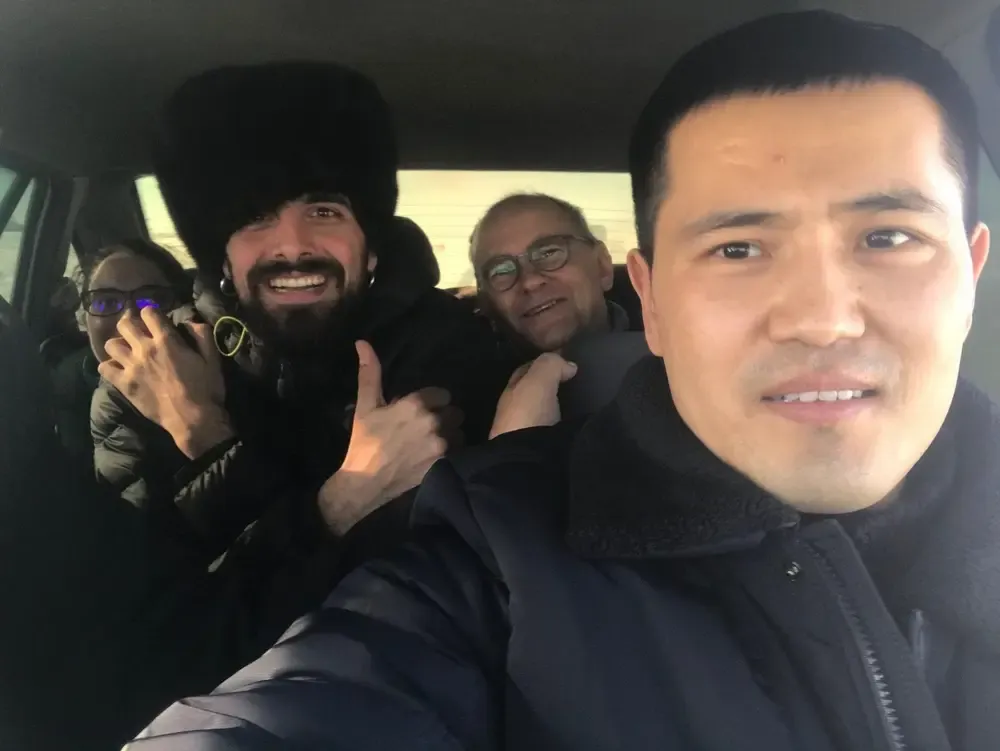 Otro amigo que nos recoge en autostop