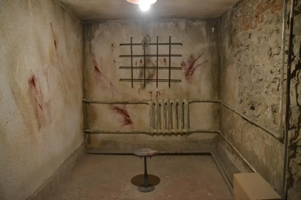 Restos de sangre