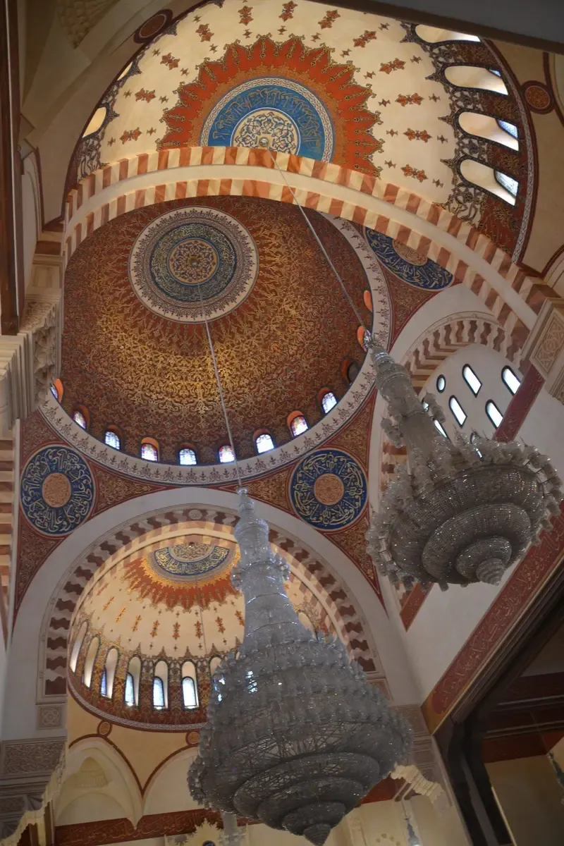 Interior de la mezquita