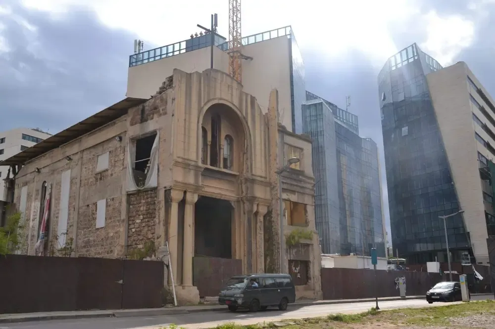 Edificios destruidos de la calle Damasco. No se reconstruyen para que la historia no se olvide