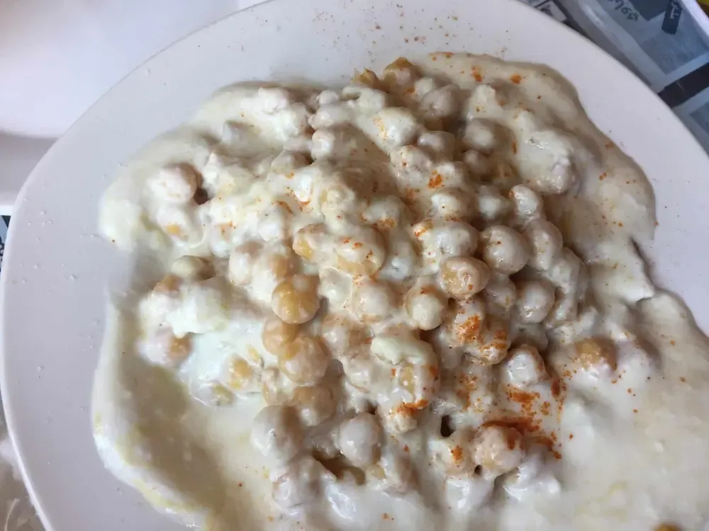 Humus libanés en Harissa