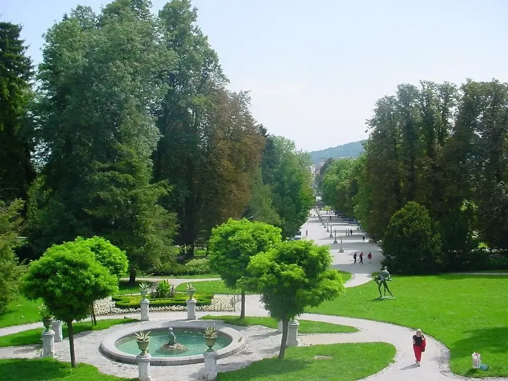 Tivoli Park en Liubliana