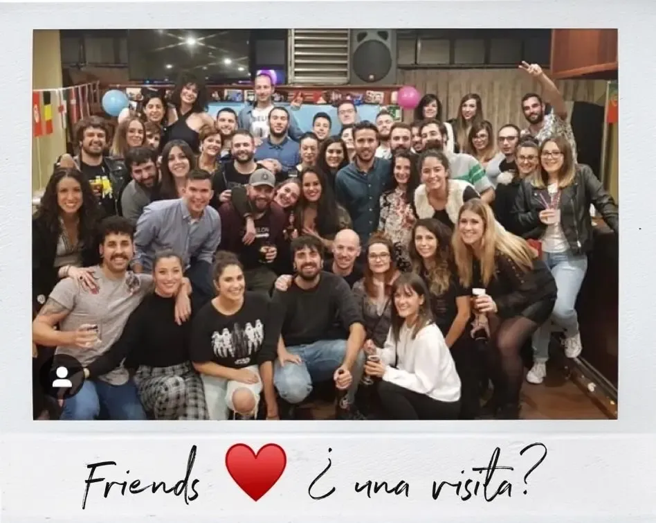 Nuestra fiesta de despedida con nuestros amigos
