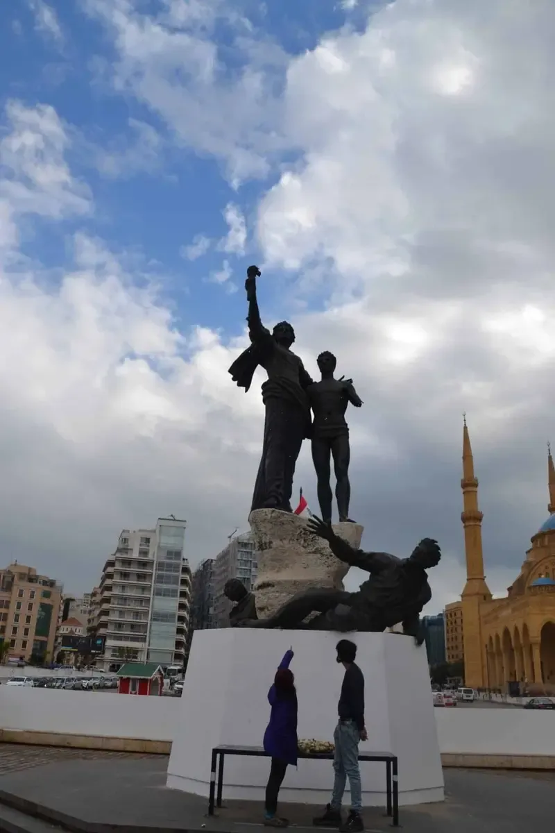 Plaza de los Martires en Beirut