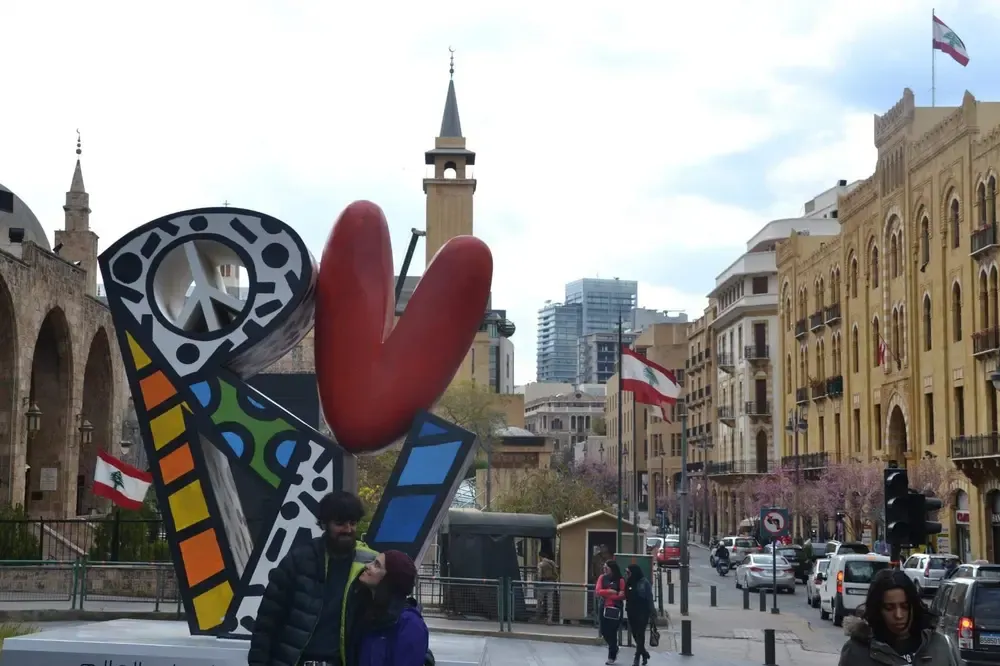 Centro de la ciudad de Beirut