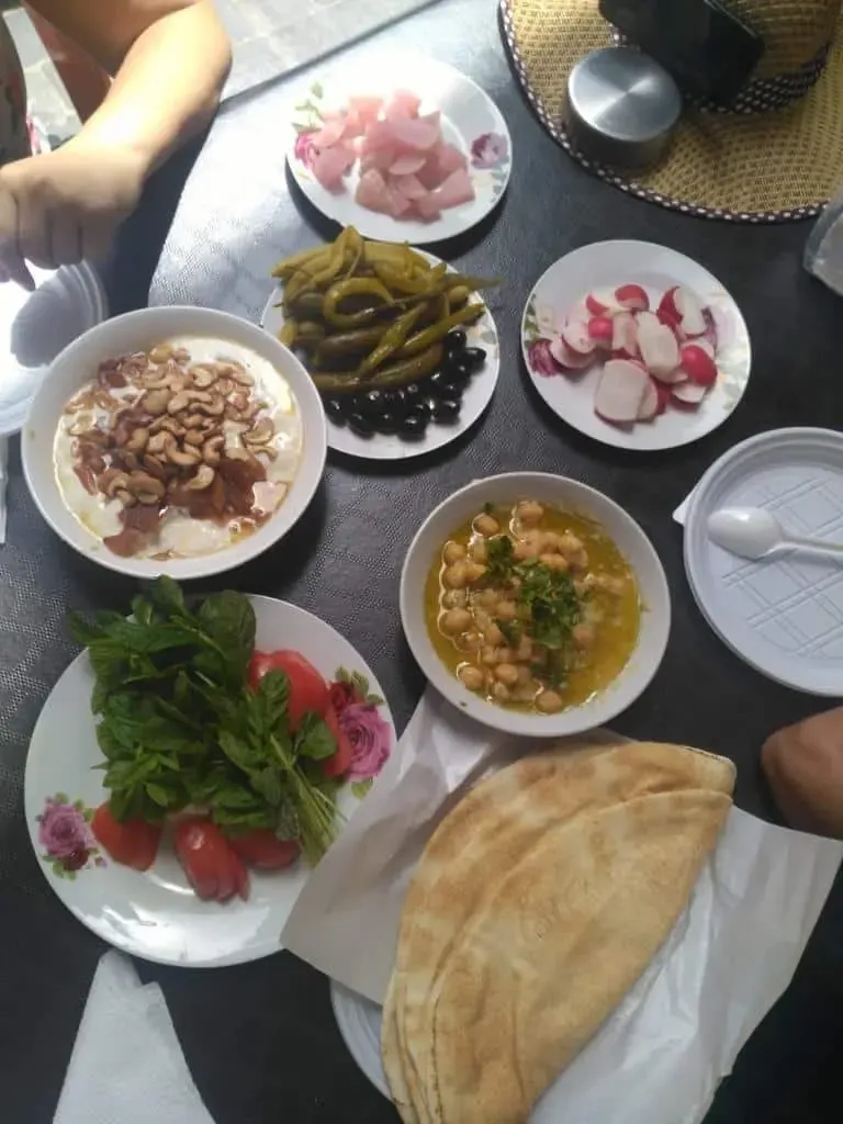 Meso con gastronomia libanesa