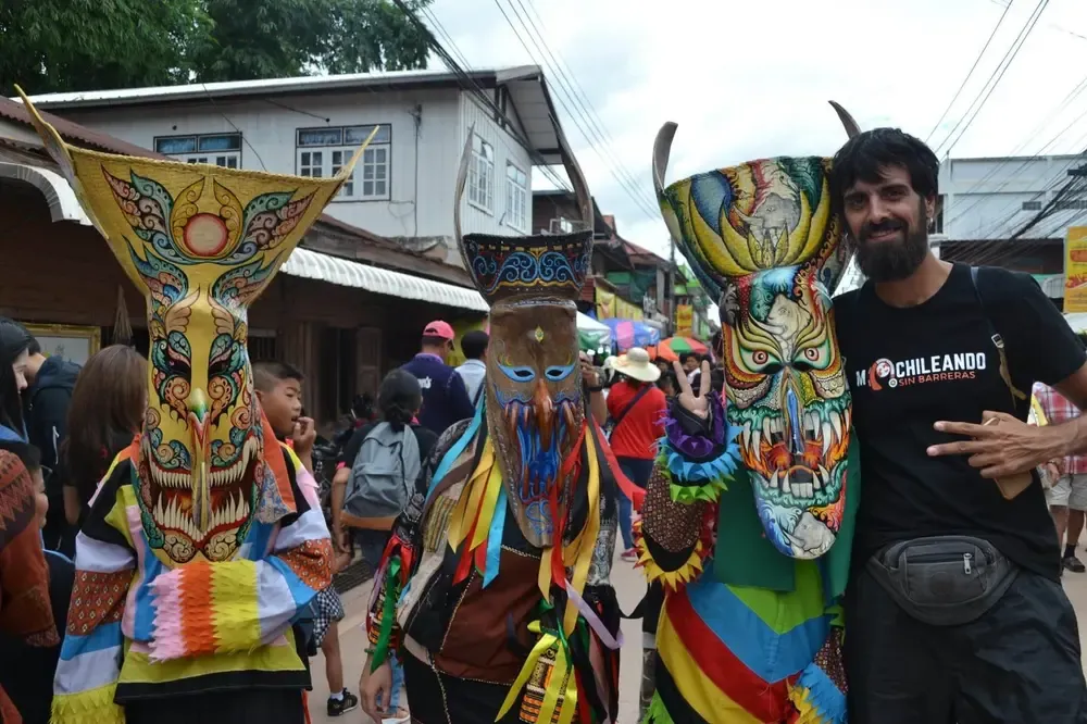 Festival Phi Ta Khon. Tailandia desconocida