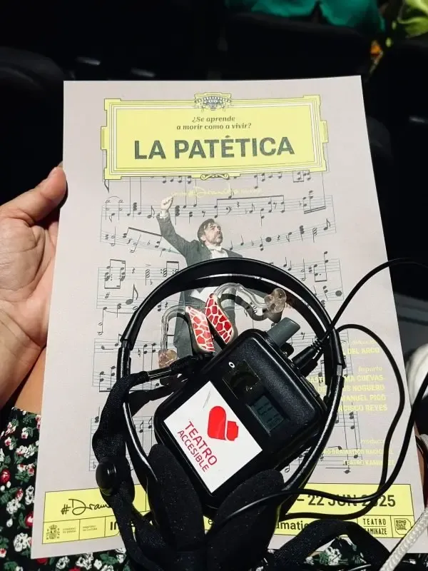 teatro accesible personas sordas "la patetica"