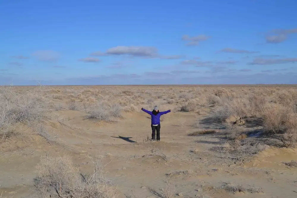 De mar a tierra árida