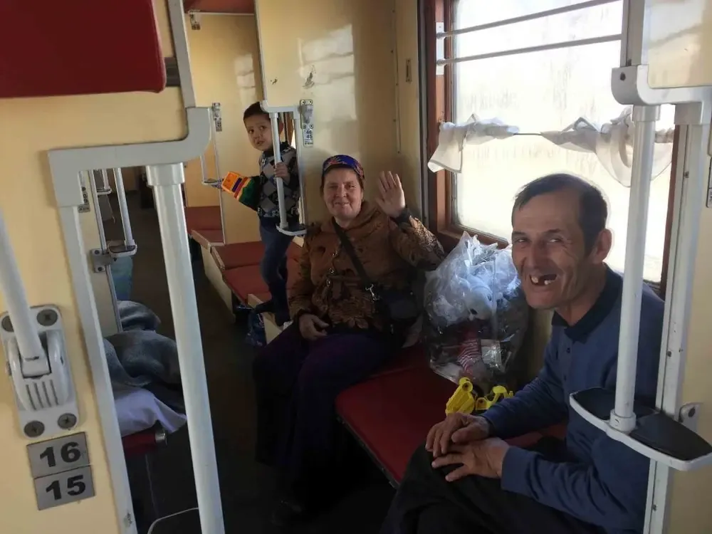 Vida local en el tren